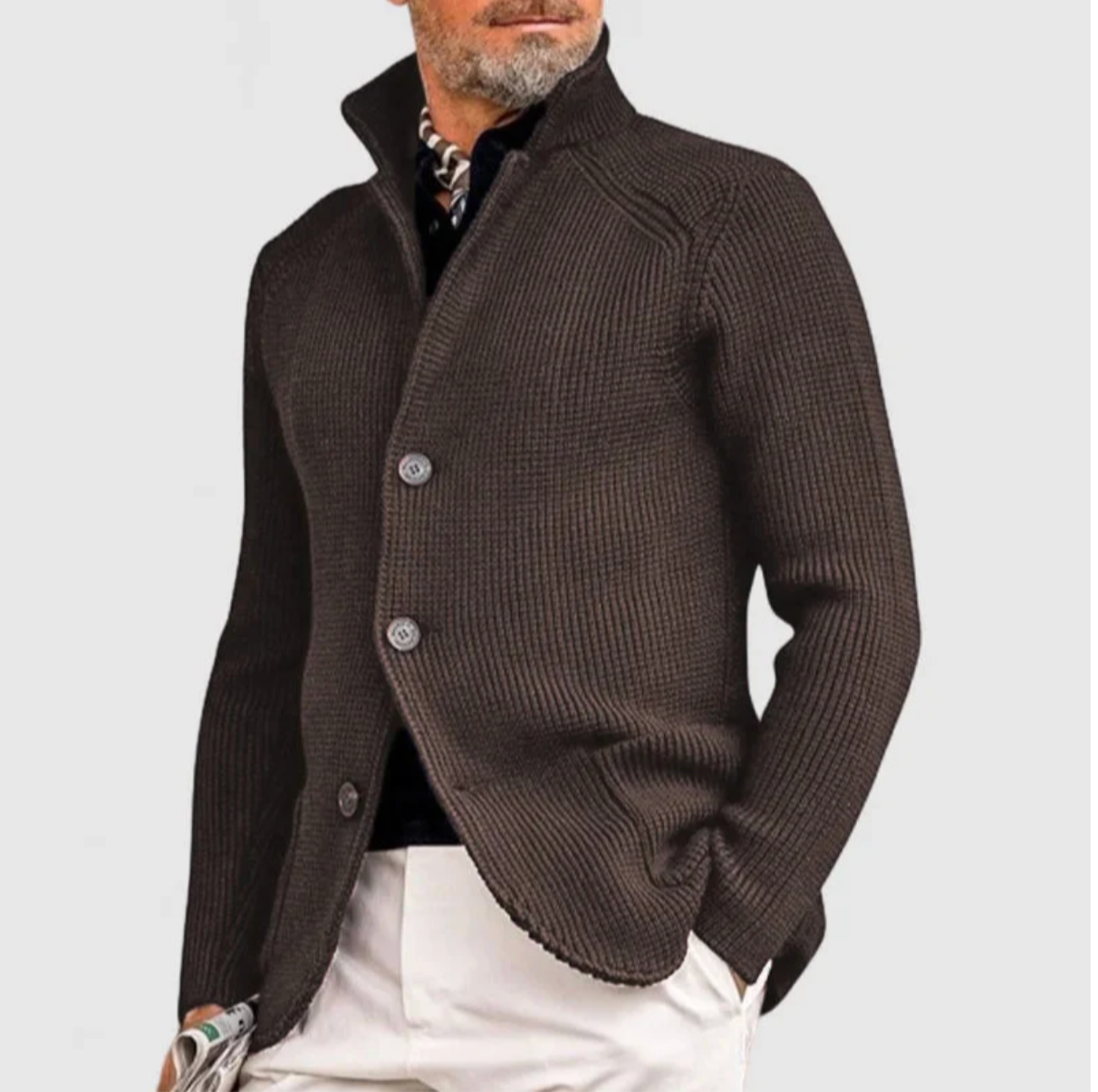Benjamín | Elegante Chaqueta de Punto