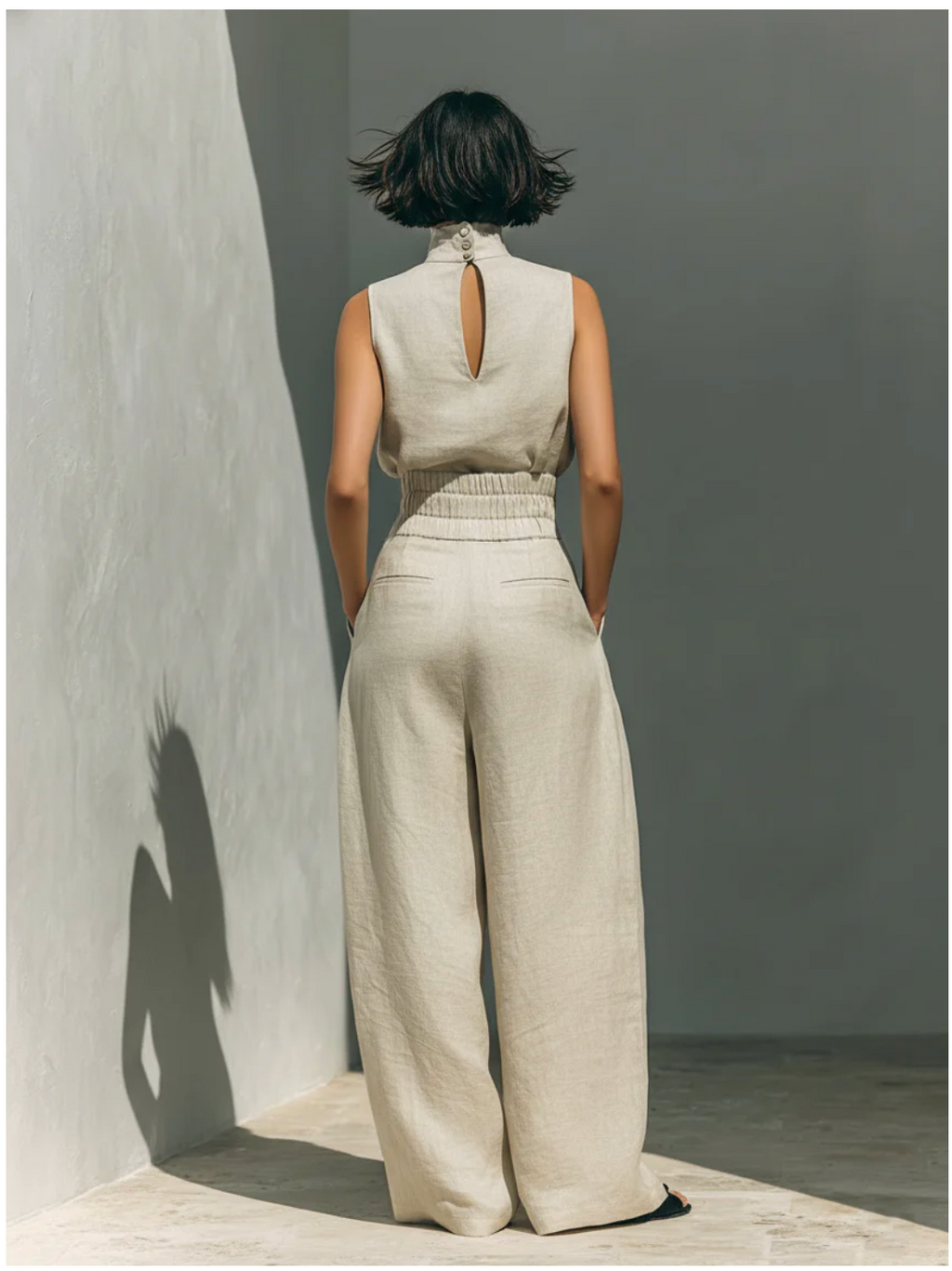 Maria™ | Conjunto completo con camiseta de tirantes y pantalón